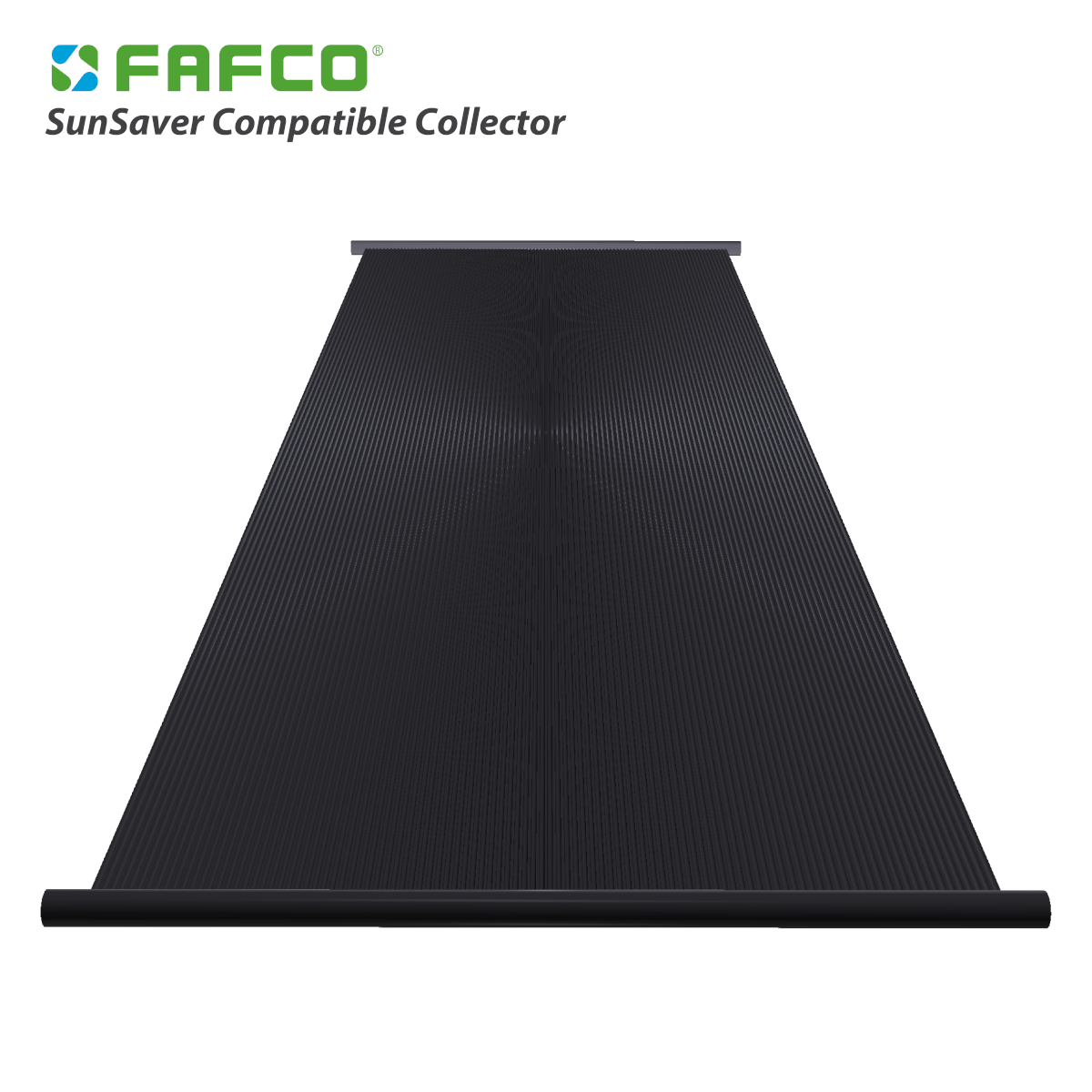 FAFCO SunSaver Compatible Collector (CT) (Legacy) 4 x 12, 2" Header, Standard 48" panel width