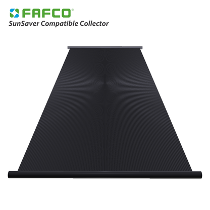 FAFCO SunSaver Compatible Collector (CT) (Legacy) 4 x 12, 2" Header, Standard 48" panel width