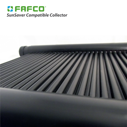 FAFCO SunSaver Compatible Collector (CT) (Legacy) 4 x 12, 2" Header, Standard 48" panel width